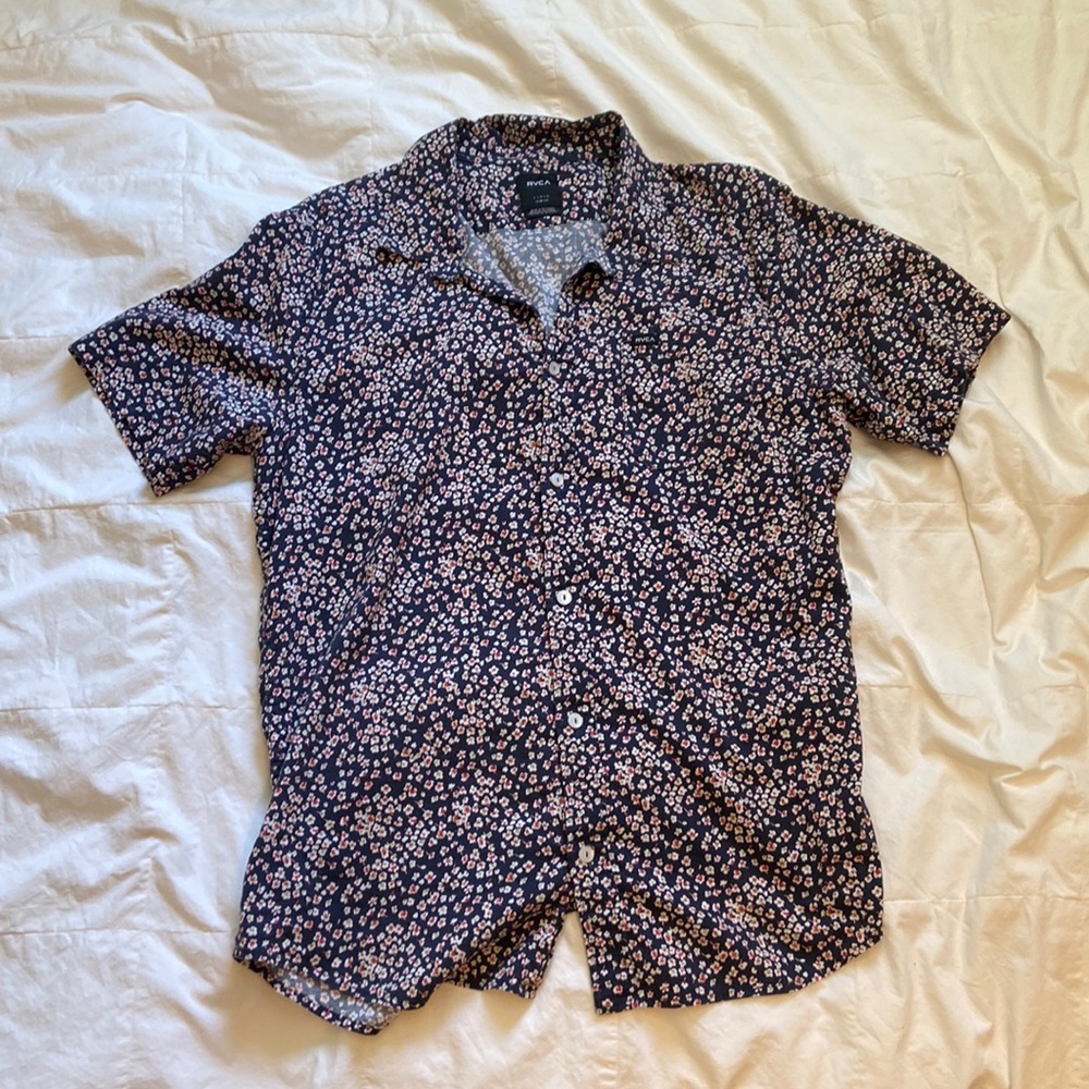 Rvca button down shirt